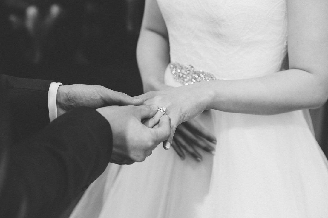 Exchange of Rings | Arcadian Loft Wedding, Toronto | EIGHTYFIFTH STREET PHOTOGRAPHY